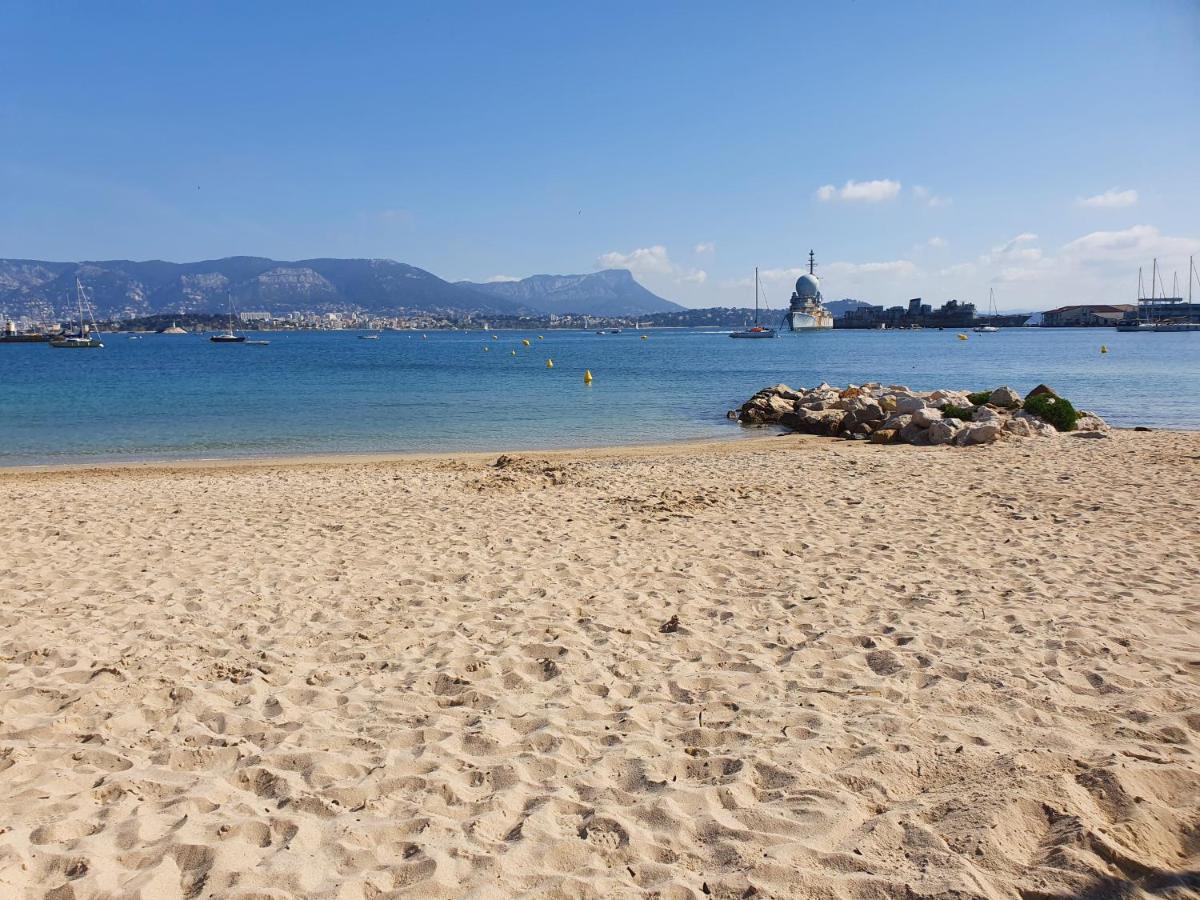 Appartement les pieds dans l'eau Saint-Mandrier-sur-Mer Extérieur photo